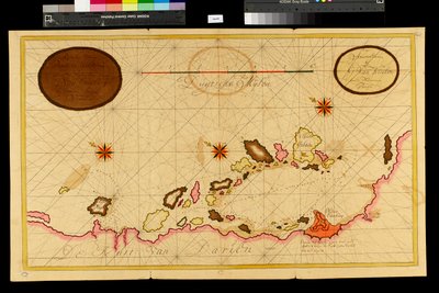 Map of the Bay of Darien by Gerard van Keulen